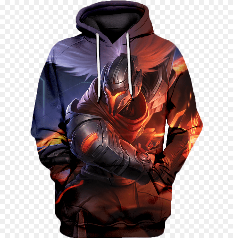 Yasuo 3d Printed Gamer Lien Minh Hien Thoai, Sweatshirt, Clothing, Sweater, Hoodie Free Png Download