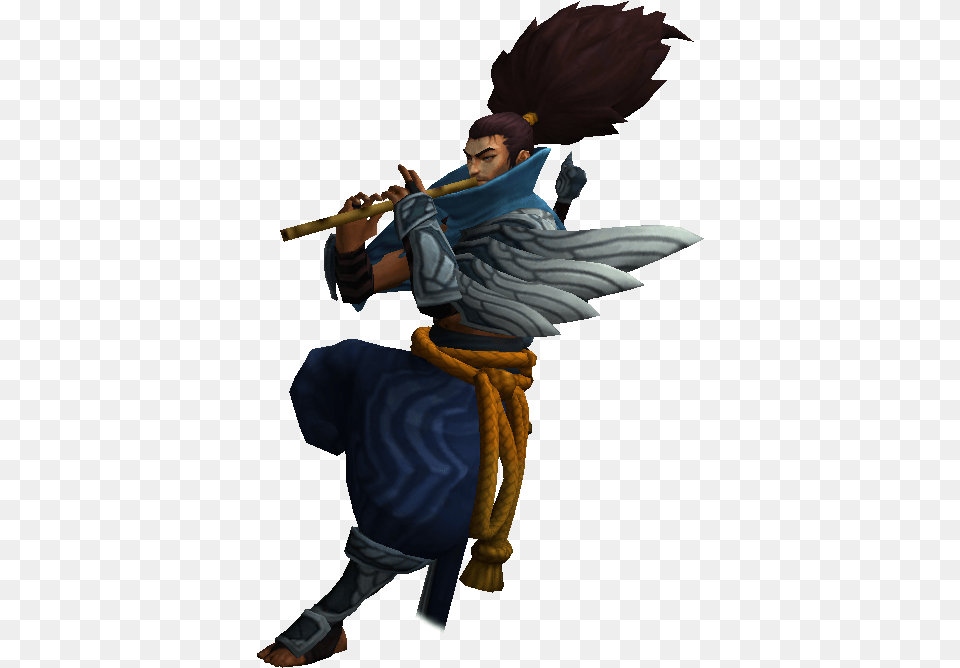 Yasuo Playing The Flute, Adult, Male, Man, Person Free Png Download