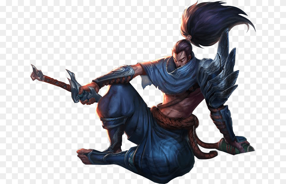 Yasuo The Unforgiven From League Of Legends, Adult, Female, Person, Woman Free Png