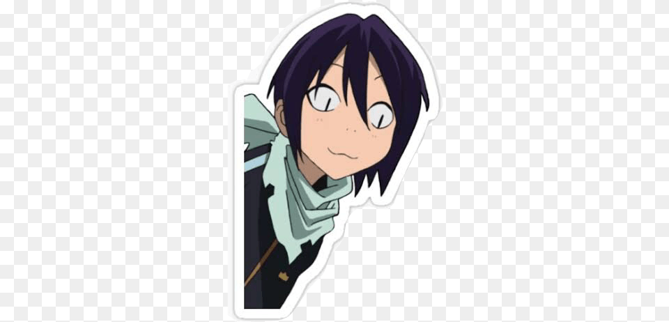 Yato Noragami Stickers Sticker Anime By Pat Yato Transparent, Book, Comics, Publication, Adult Png Image