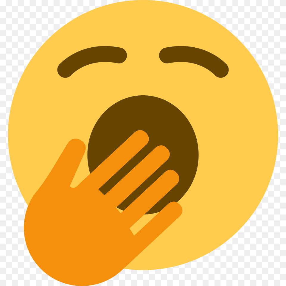 Yawning Face Emoji Clipart, Body Part, Finger, Hand, Person Free Transparent Png