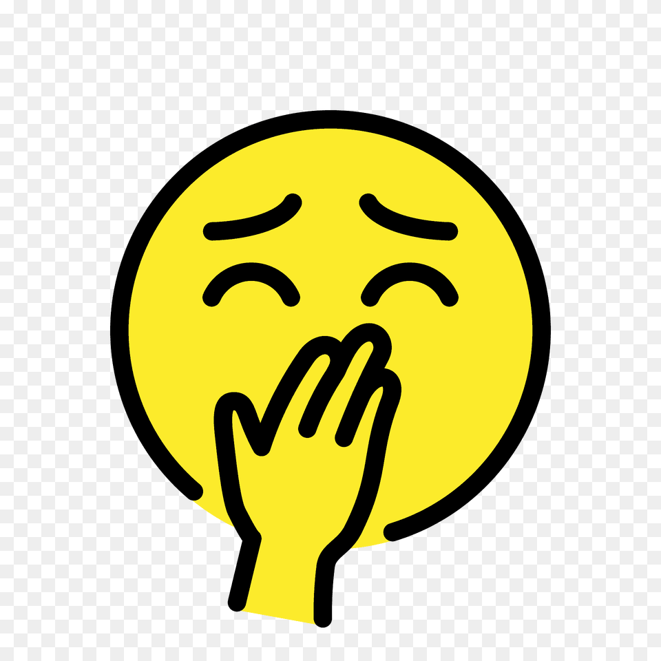 Yawning Face Emoji Clipart, Person, Head, Sign, Symbol Free Transparent Png