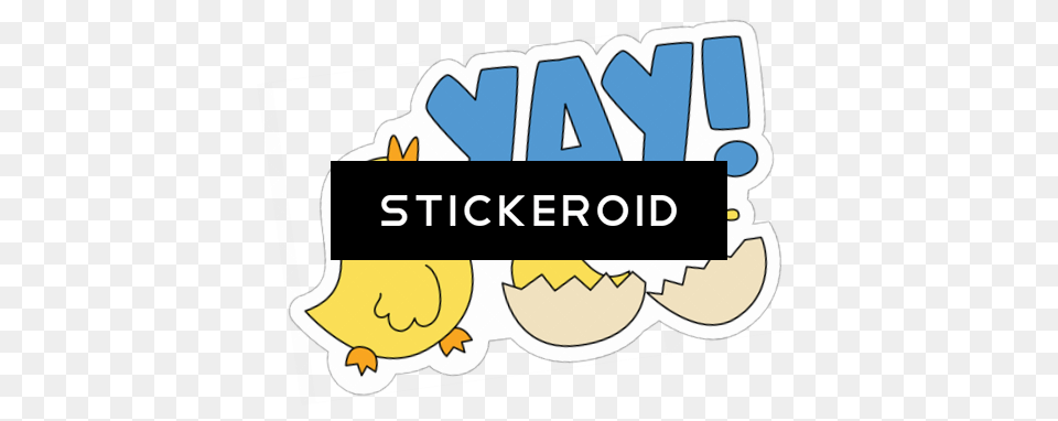 Yay, Sticker, Book, Comics, Publication Free Png