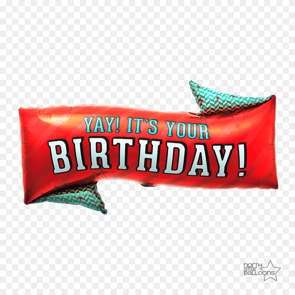 Yay Birthday Banner In Northstar Balloons, Food, Sweets, Candy Free Png Download