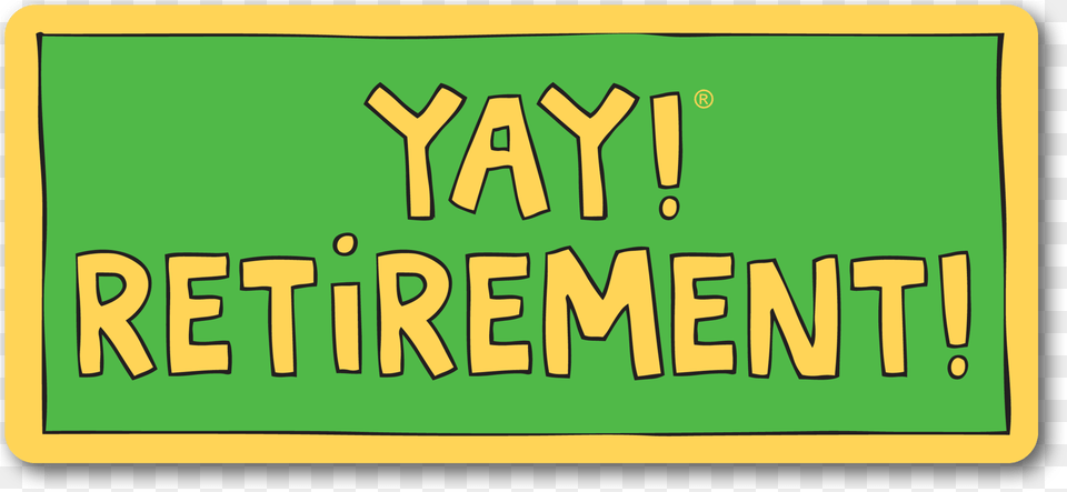 Yay Retirement Magnet San Francisco, License Plate, Transportation, Vehicle, Text Free Transparent Png