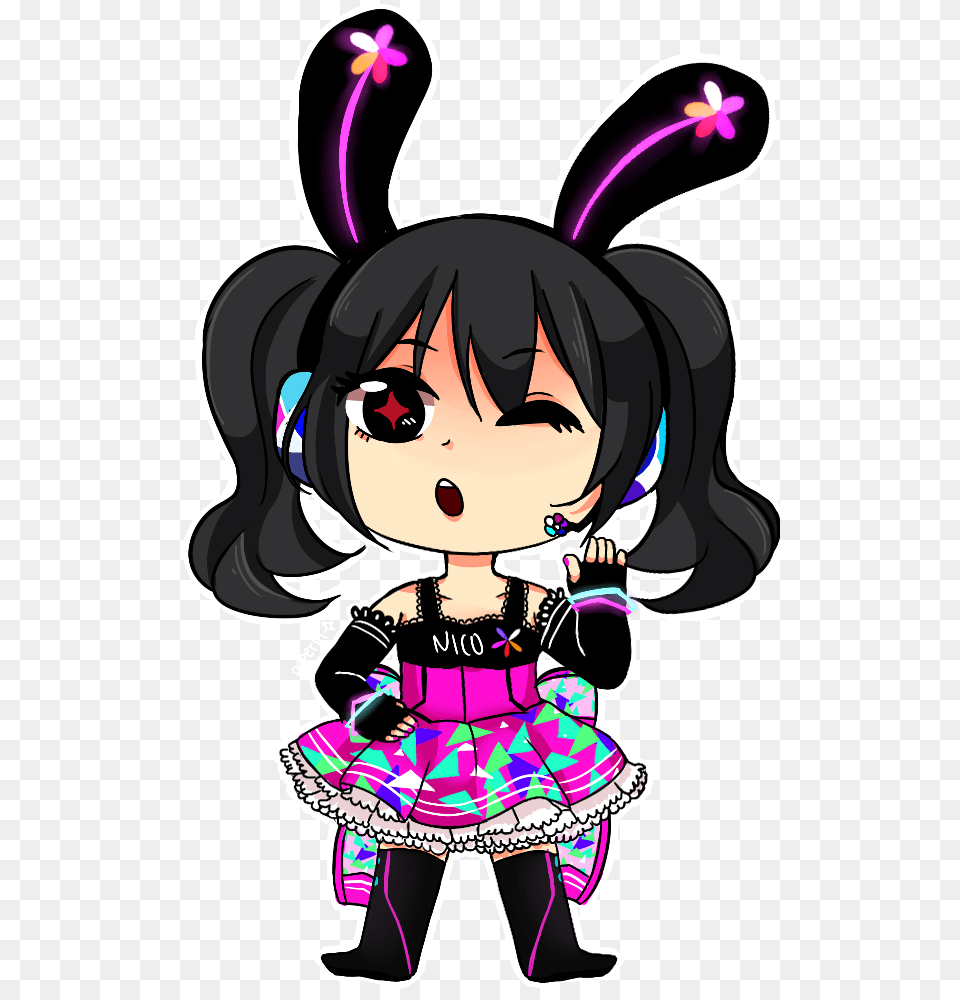 Yazawa Nico Chibi, Book, Comics, Publication, Baby Png Image