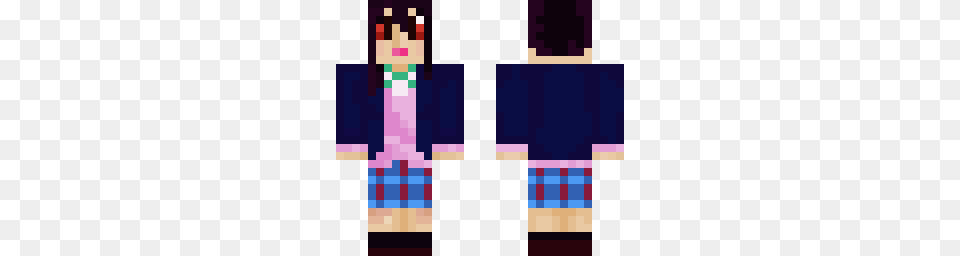 Yazawa Nico Minecraft Skins, Purple Free Png