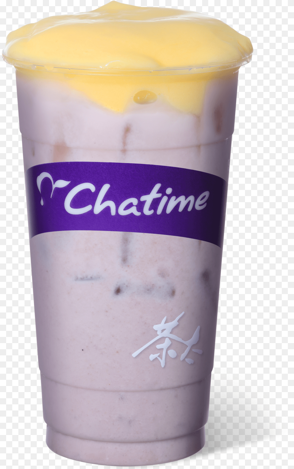 Ybtaro Pudding Milk Tea Frozen Carbonated Beverage, Bottle, Shaker, Cream, Dessert Png Image