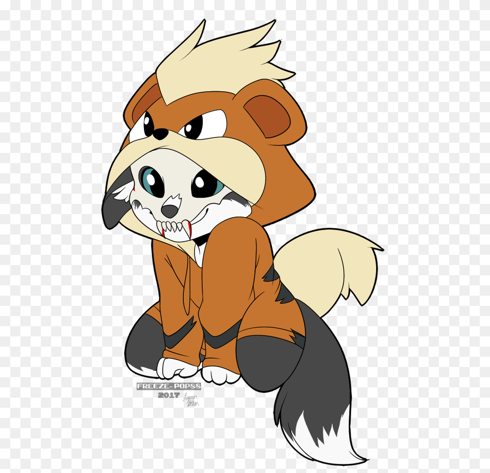 Ych Commission Collie Growlithe Hoodie, Cartoon, Book, Comics, Publication Png Image