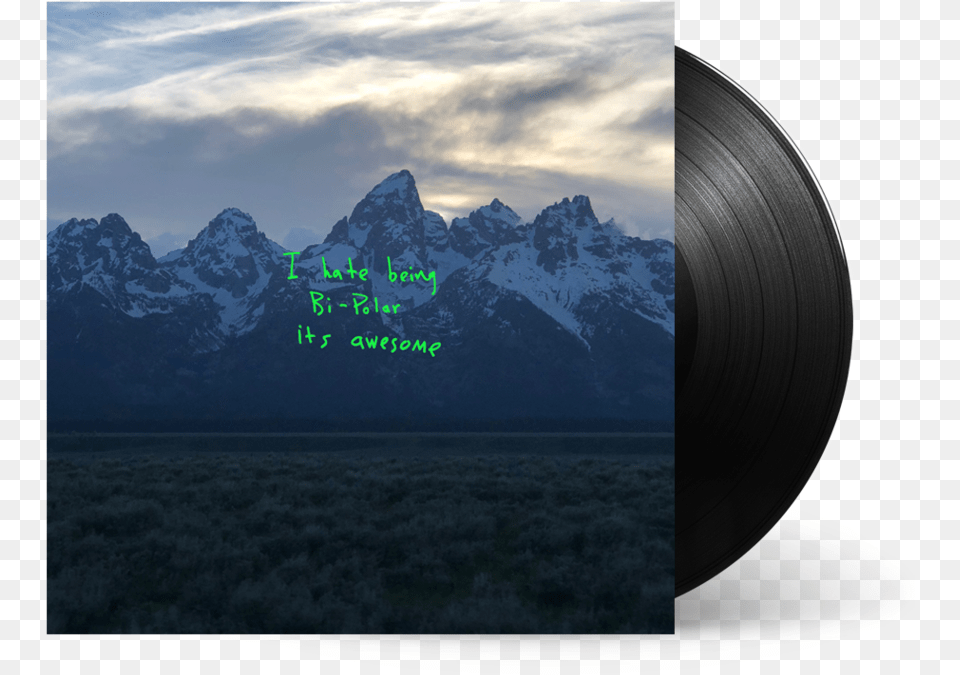 Ye Kanye West Vinyl, Mountain, Mountain Range, Nature, Outdoors Free Transparent Png