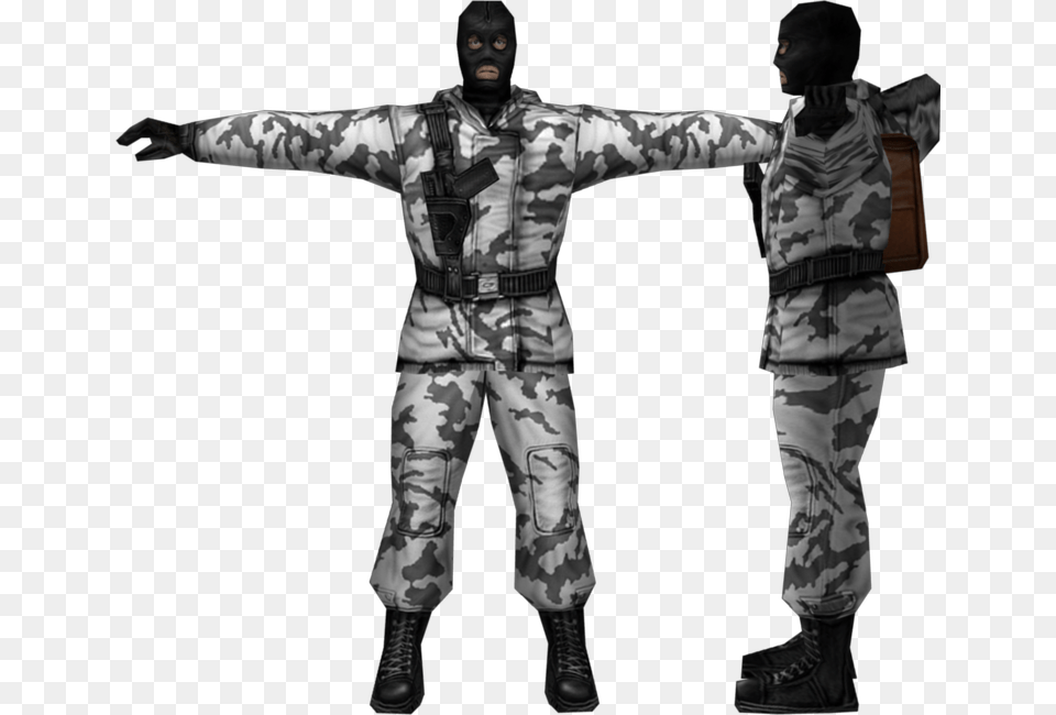 Yea Those Are Custom Models Cs 16 Arctic Avengers, Military Uniform, Military, Adult, Person Png Image