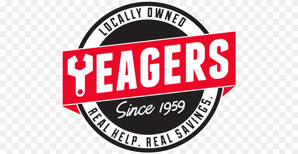 Yeagers Hardware, Sticker, Logo, Factory, Building Free Transparent Png