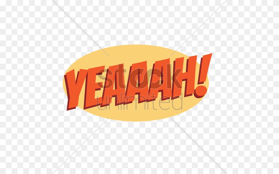 Yeah Comic Speech Bubble Vector, Logo, Text Png