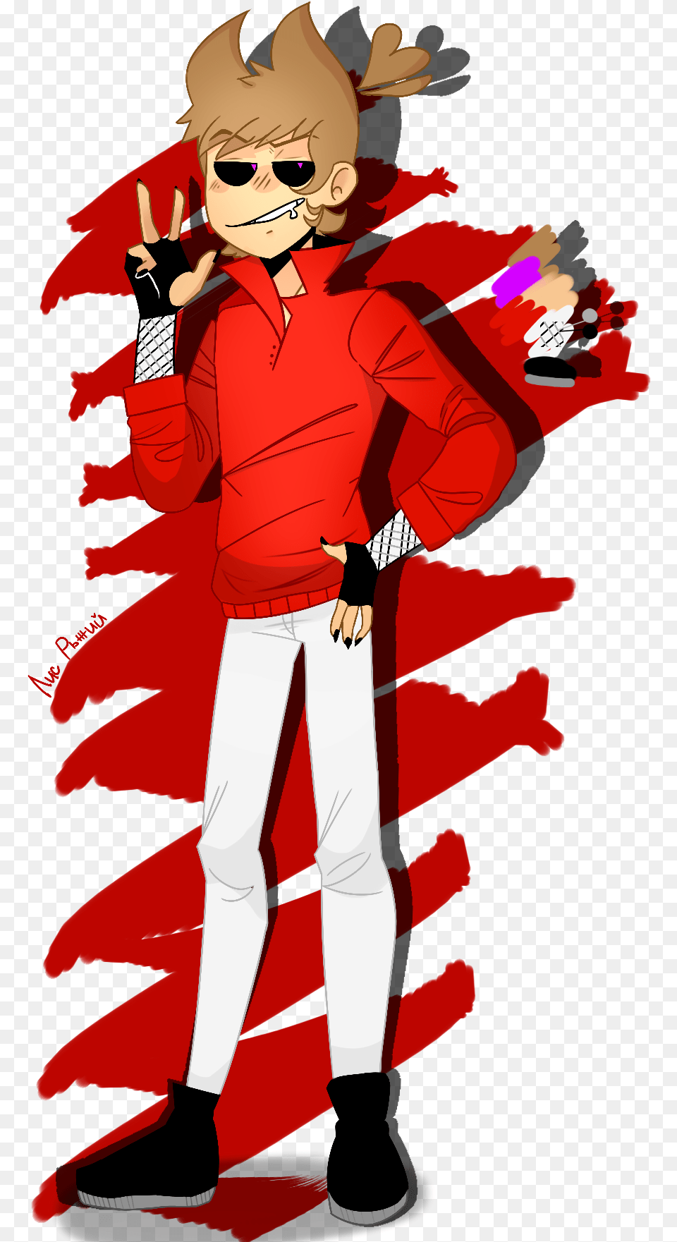 Yeah Tord From My Au Cartoon, Adult, Person, Man, Male Free Transparent Png