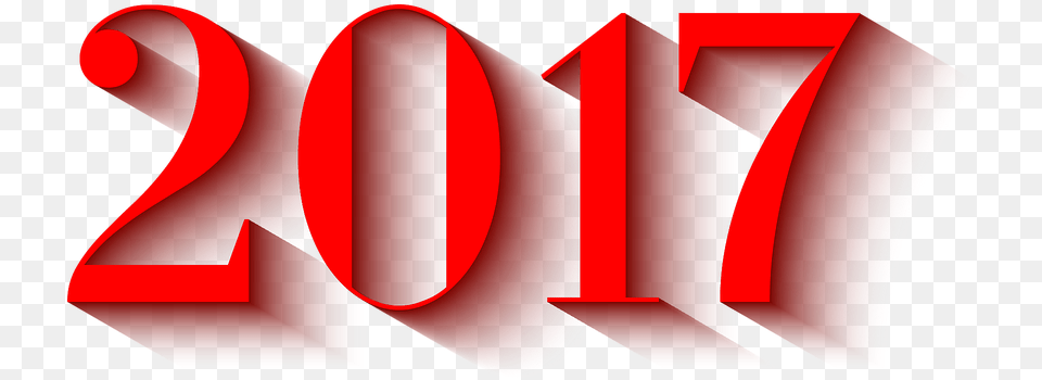 Year 2017 Red New Year S Eve Figures Graphics Ano De 2017, Logo, Text, Dynamite, Weapon Free Png Download