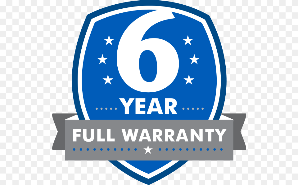 Year Full Warranty Hydrogen Logo In Blue, Symbol, Text, Number Free Transparent Png
