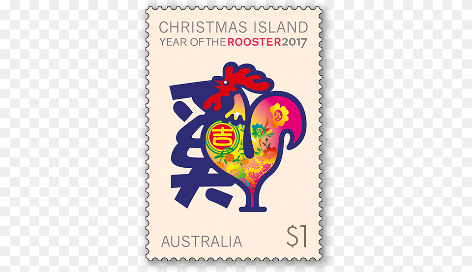 Year Of Dragon, Postage Stamp Png Image
