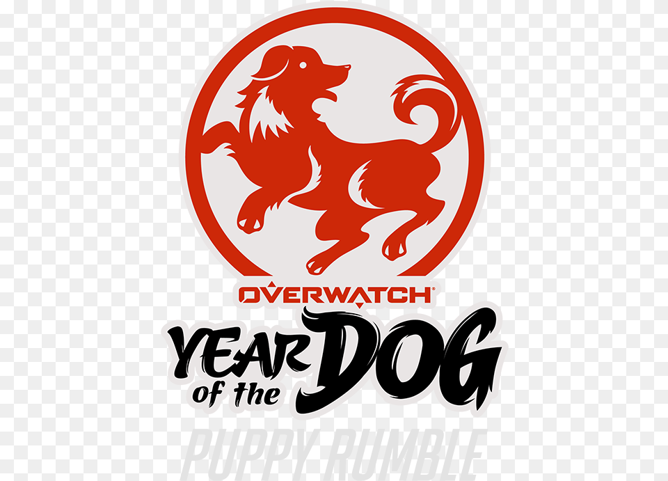 Year Of The Dog Overwatch End Date, Advertisement, Poster, Logo, Sticker Png Image