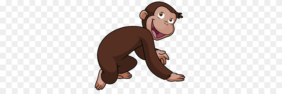Year Of The Monkey Clipart Brown Monkey, Baby, Person, Animal, Wildlife Free Transparent Png