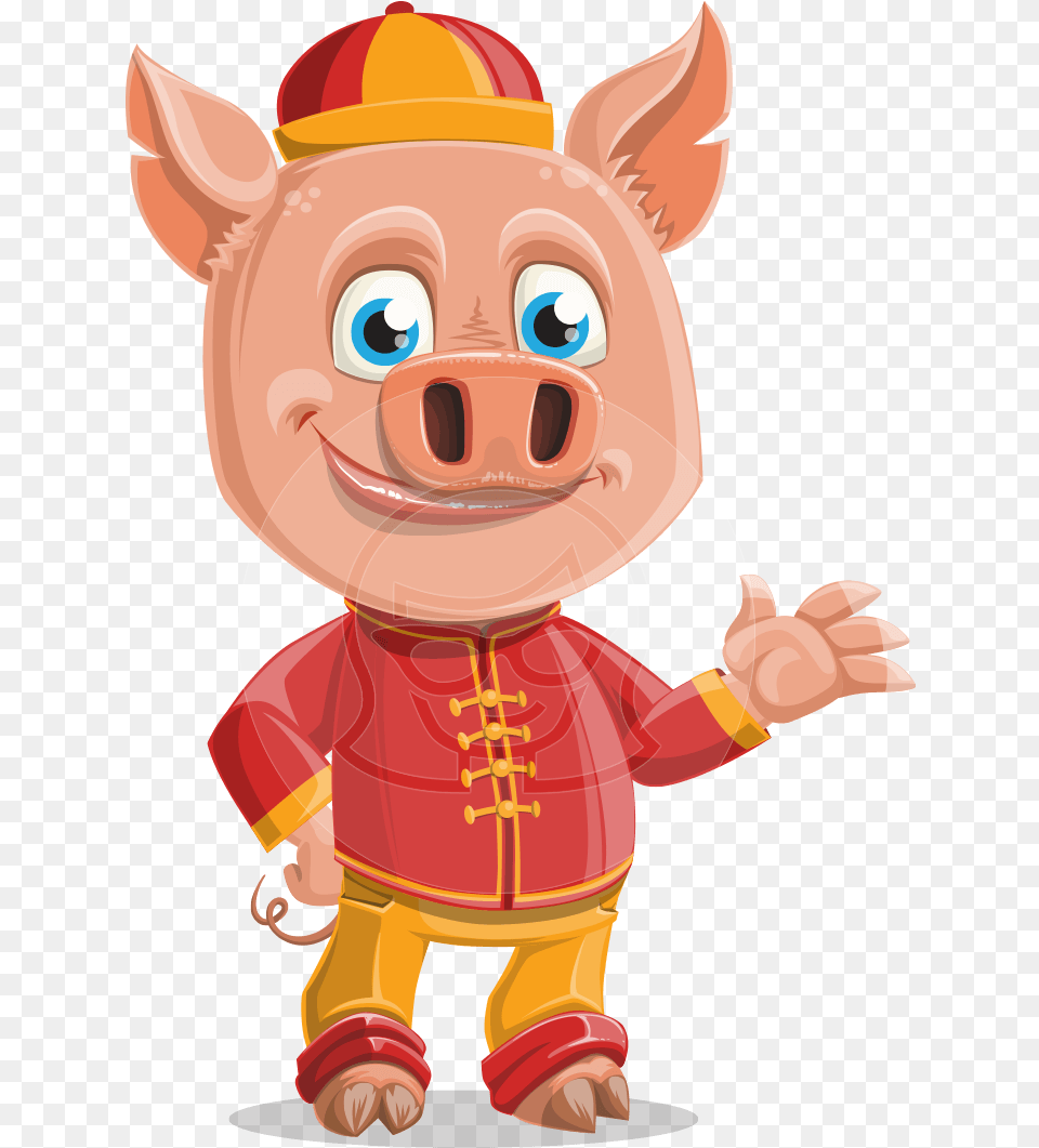 Year Of The Pig Character Character, Elf, Baby, Person Free Transparent Png
