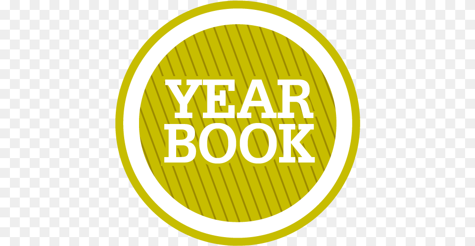 Yearbook, Logo, Disk, Gold Png
