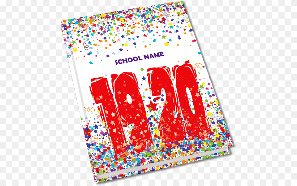 Yearbook, Paper, Confetti Png Image