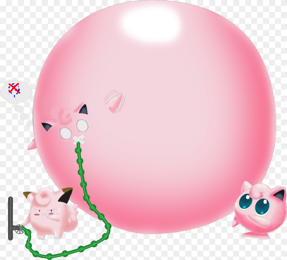 Years Ago Jigglypuff Pump Infaltion, Balloon, Animal, Mammal, Pig Free Png Download