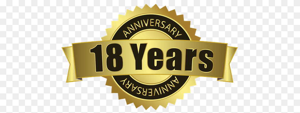 Years Anniversary Badge, Logo, Symbol, Architecture, Building Free Png Download