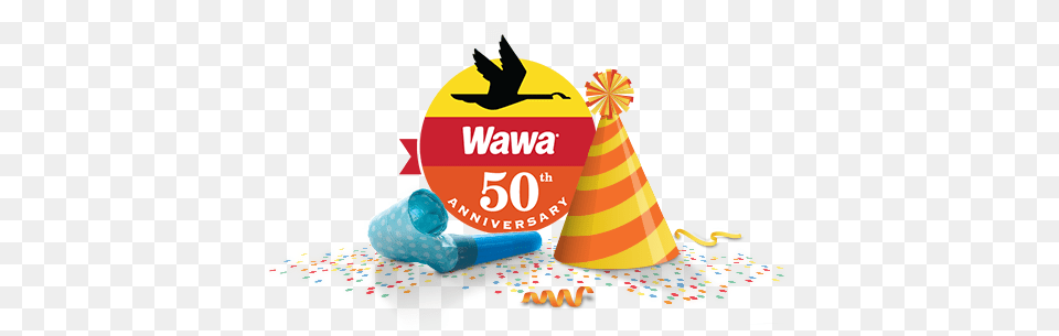 Years Counting Look Back On Wawa Memories Milestones Wawa, Clothing, Hat, Party Hat Png