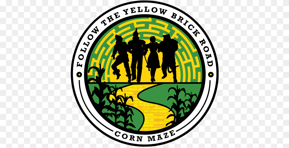Years Of Fifer Corn Maze Designs Image Gallery The Wizard Of Oz, Logo, Adult, Male, Man Free Png Download
