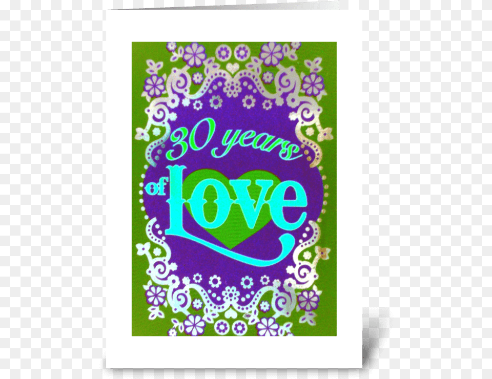 Years Of Love Happy Anniversary Greeting Card Greeting Card, Envelope, Greeting Card, Mail, Advertisement Free Transparent Png