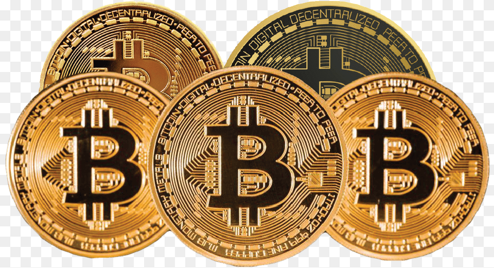 Years Of Progress Mode Of Bitcoin Bitcoin, Gold, Coin, Money, Wristwatch Png