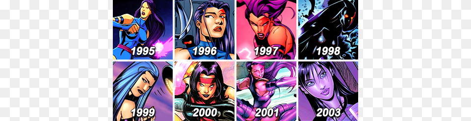 Years Of Psylocke Psylocke And Tom Lennox, Book, Comics, Publication, Person Free Png Download