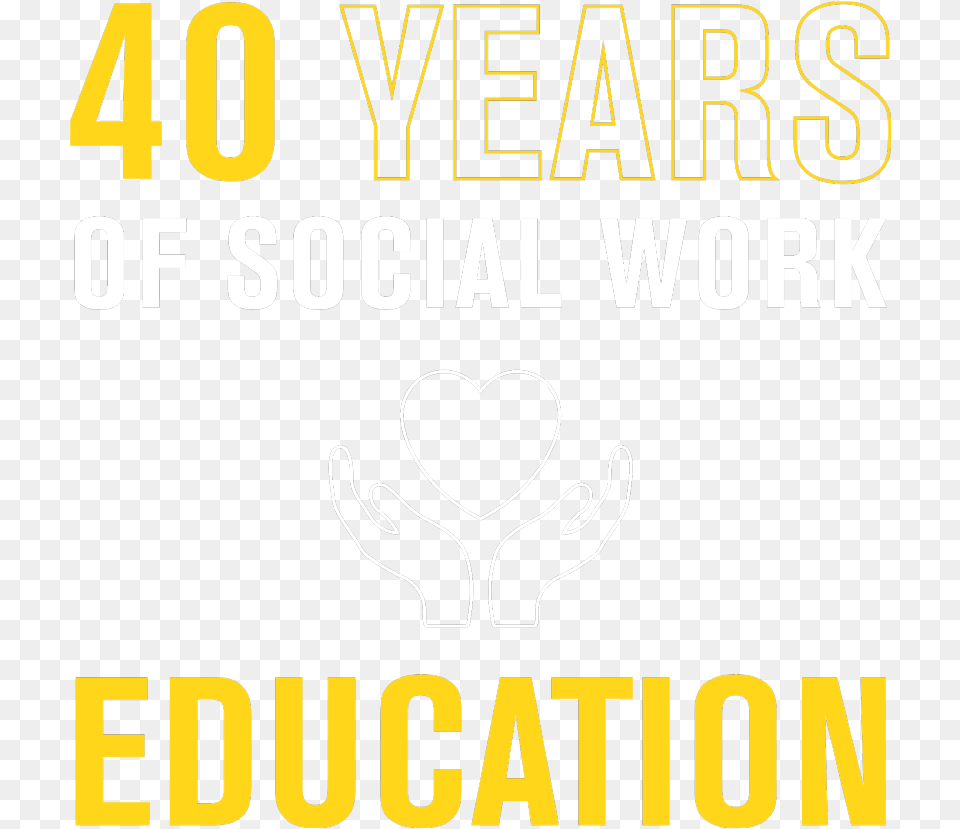 Years Of Social Work Education Poster, Text, Book, Publication Free Png
