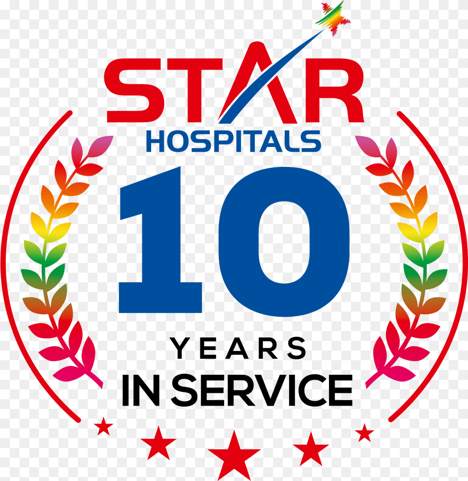 Years Of Star Star Hospital, Number, Symbol, Text Png Image