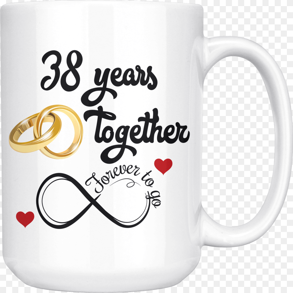 Years Together Forever To Go Coffee Mug 19 Years Wedding Anniversary, Cup, Beverage, Coffee Cup Free Png