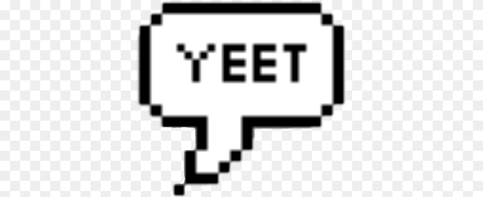 Yeet Lol Random Text Textbubble Speechbubble Speech Wor, Stencil Free Png