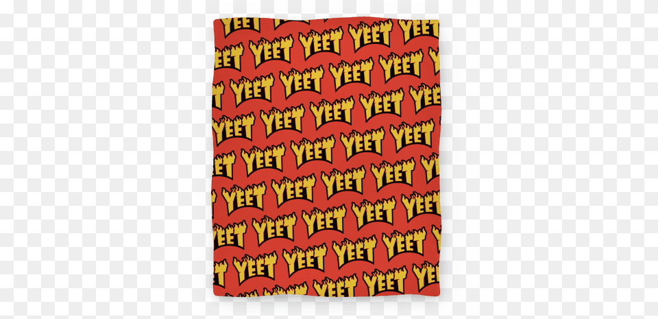 Yeet Thrasher Logo Parody Blanket Beach Towel, Book, Publication Free Transparent Png