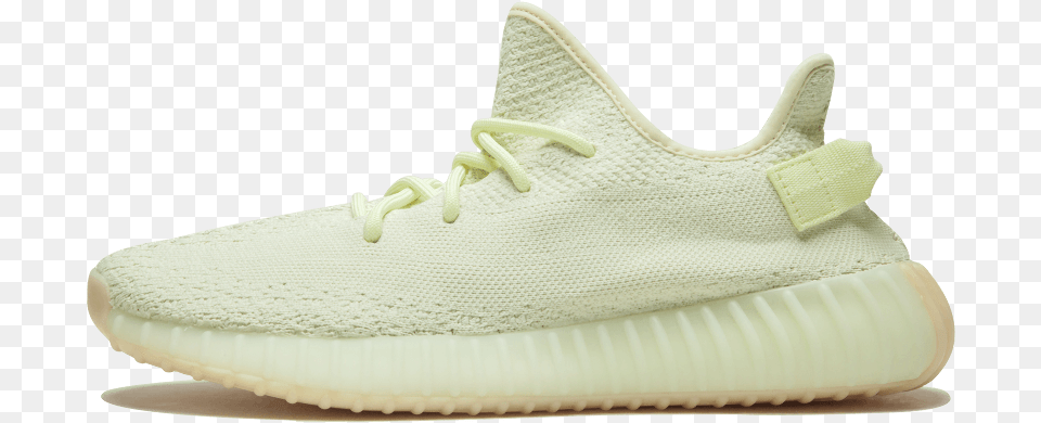 Yeezy 350 Butter, Clothing, Footwear, Shoe, Sneaker Free Transparent Png
