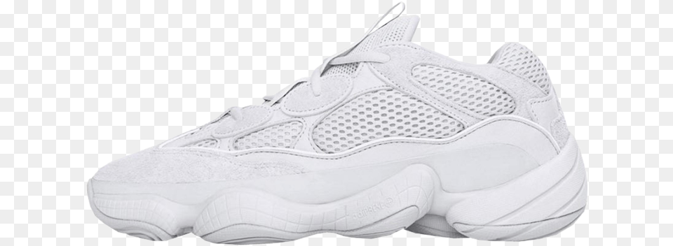 Yeezy 500 Bone White, Clothing, Footwear, Shoe, Sneaker Png Image