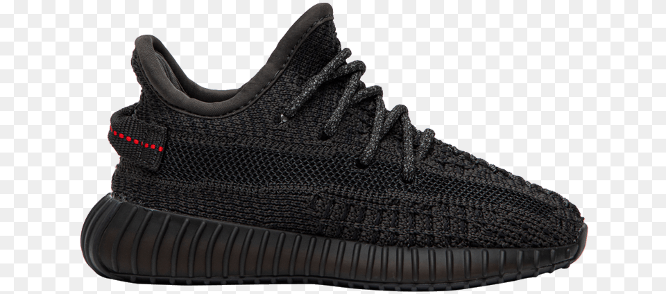 Yeezy Black Non Reflective, Clothing, Footwear, Shoe, Sneaker Free Png