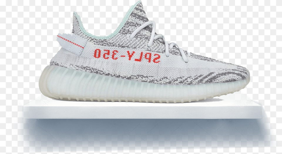 Yeezy Blue Tint Side, Clothing, Footwear, Shoe, Sneaker Free Png