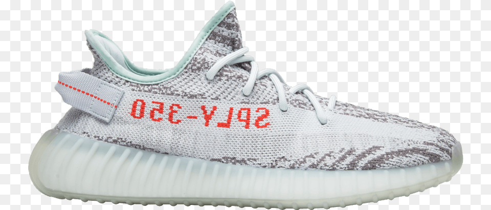 Yeezy Boost 350 Blue Tint, Clothing, Footwear, Shoe, Sneaker Free Png Download