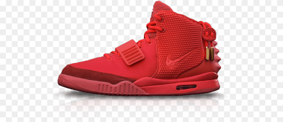 Yeezy Red October, Clothing, Footwear, Shoe, Sneaker Png Image