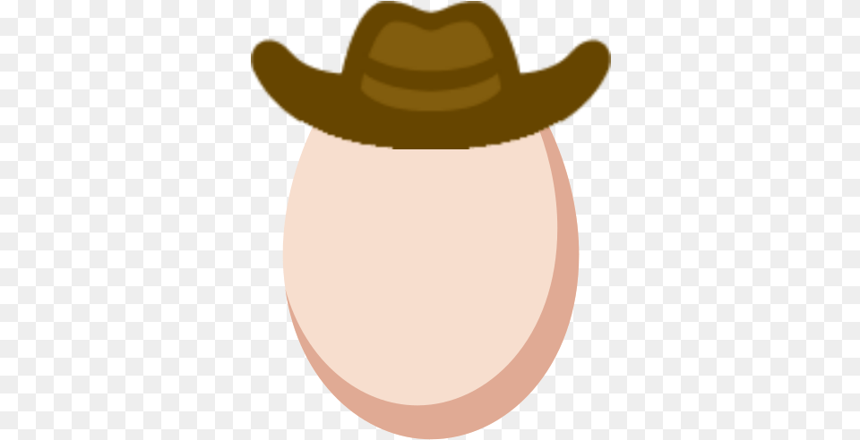 Yegghaw Discord Emoji Egg With Cowboy Hat, Clothing, Cowboy Hat Png Image