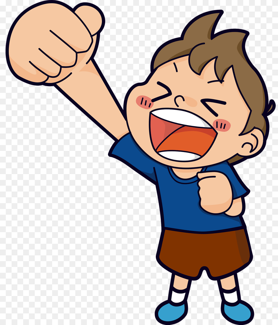 Yelling Kid Clipart, Body Part, Hand, Person, Baby Free Transparent Png