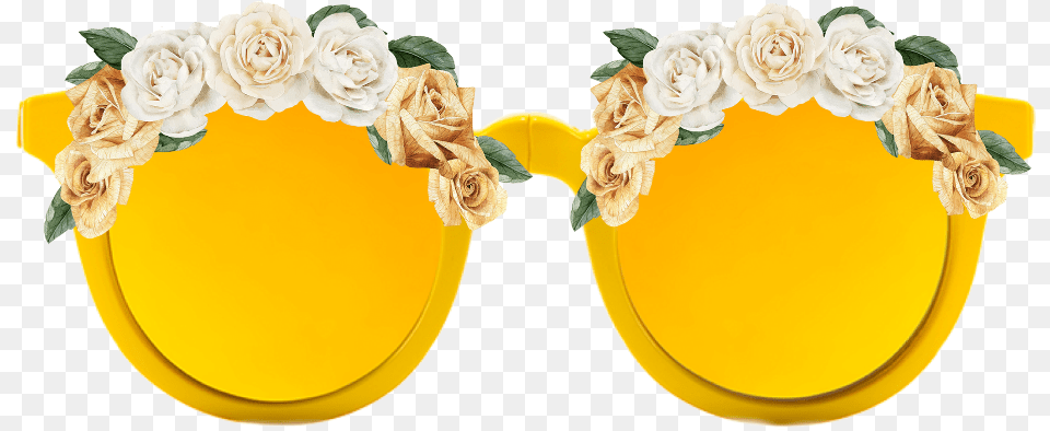 Yellow, Flower, Plant, Rose, Pottery Free Png