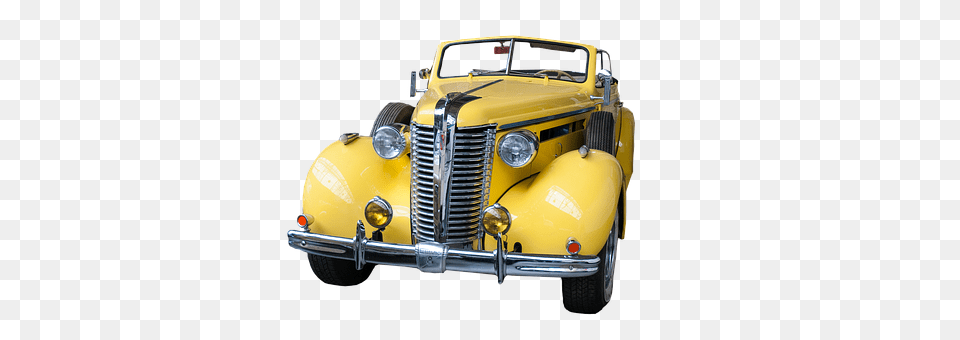 Yellow Car, Hot Rod, Transportation, Vehicle Png Image