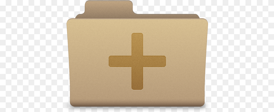 Yellow Add Folder Icon Purple Heart Folder Icon, Cross, Symbol, Cardboard, Box Free Png Download