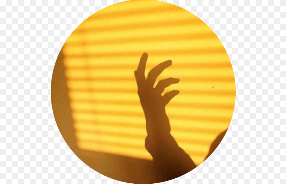 Yellow Aesthetic Tumblr Freetoedit Yellow Aesthetic Circle, Home Decor, Body Part, Curtain, Finger Png